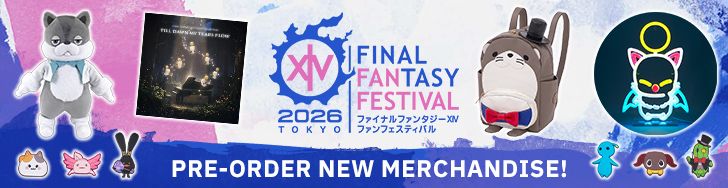 Final Fantasy XIV Fan Festival 2026 Merchandise Round 3 Buka Pre-Order Sekarang — Senor Otter Pack, Pulse Volume 3, dan Piano Arrangements Album