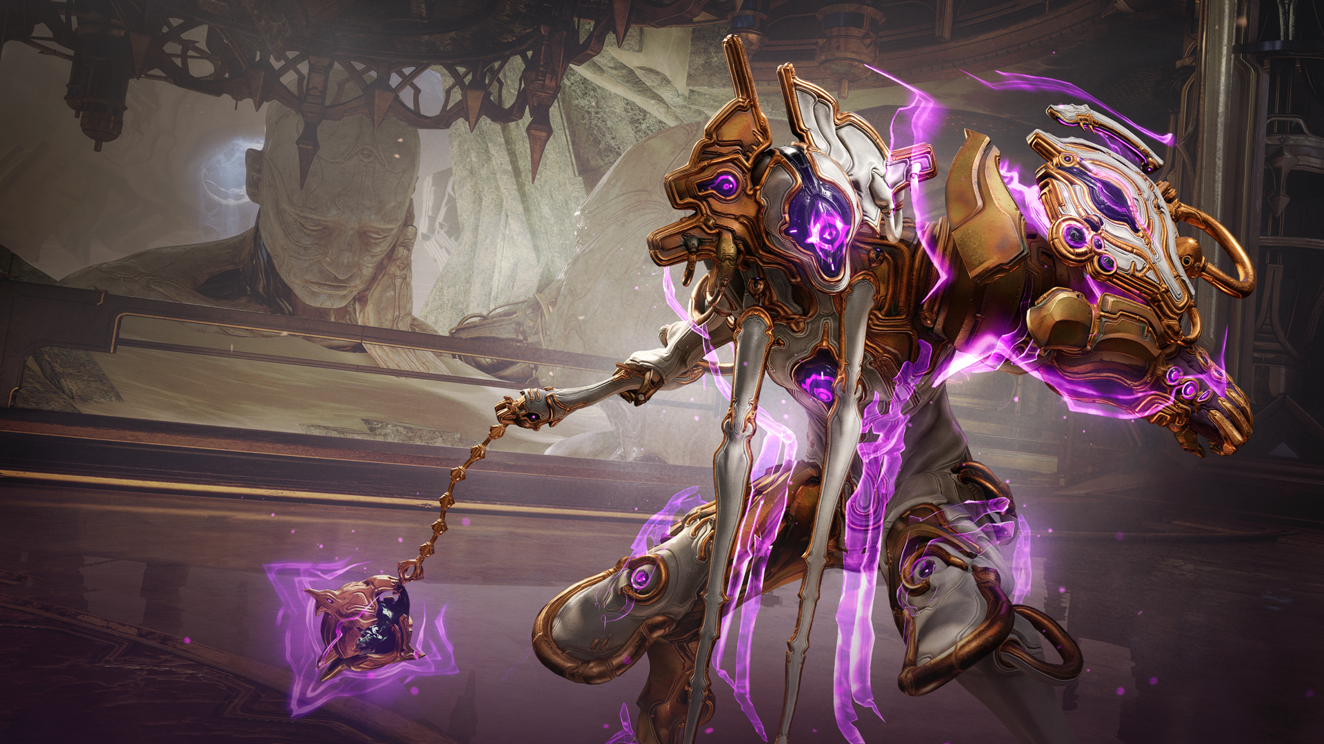 Warframe Baruuk Shaoshi Collection Rilis Hari Ini — Mystic Eye Skin, Rathan Sword & Shield, dan Neviti Ephemera Seharga Platinum