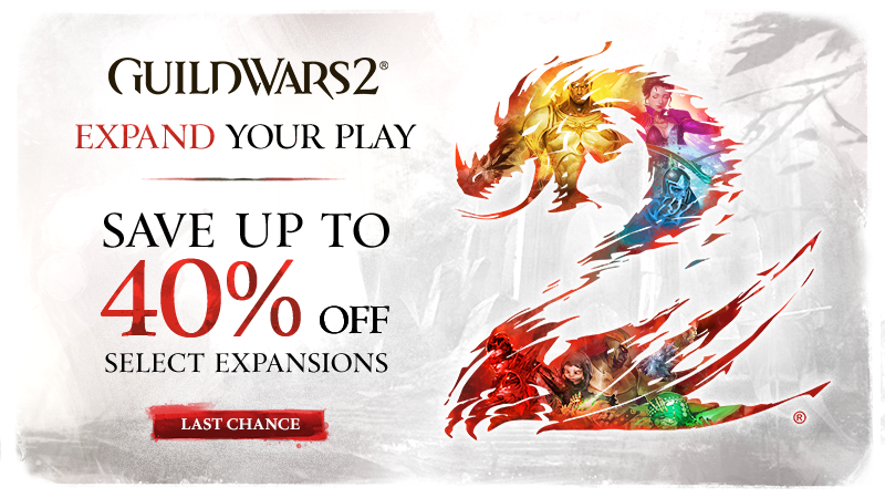 Guild Wars 2 Anniversary ke-14: Diskon 40% Ekspansi Lama, Freebie Black Lion Chest Key & Cape Skin Gratis sampai 1 September
