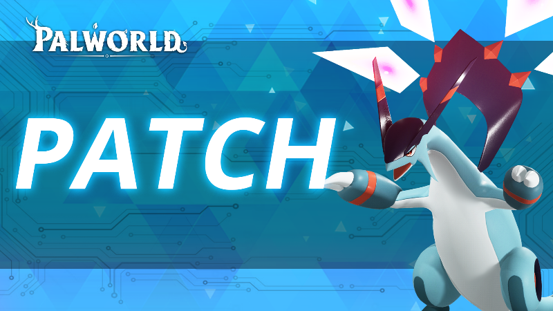 Palworld Patch v1.0.3: Jetragon Tech Turun ke Level 70, Aquatic Kit Sekarang Level 23, World Tree Holy Water Lebih Mudah Didapat