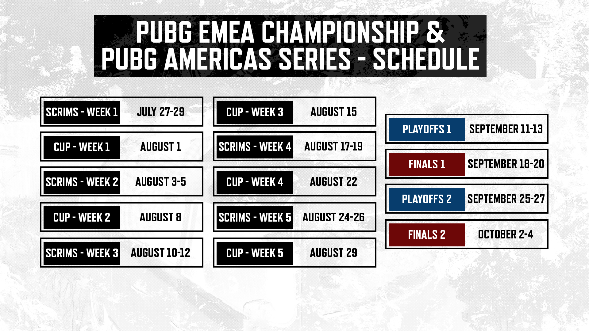 PUBG EMEA Championship Fall dan Americas Series 2 Buka Registrasi 13 Juli — Rebutan PGC Points Buat Istanbul