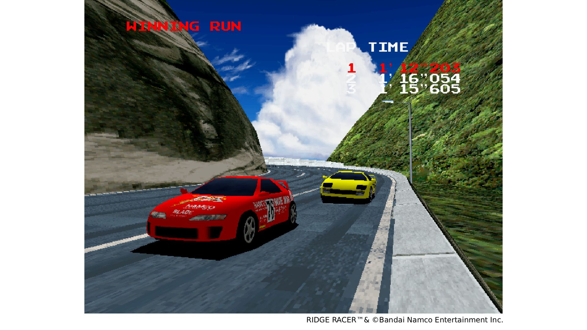 Arcade Archives Ridge Racer Diskon 30% Sekarang — Fitur Quick Save, Rewind, dan 4 Difficulty Level dari Arcade Classic 1993