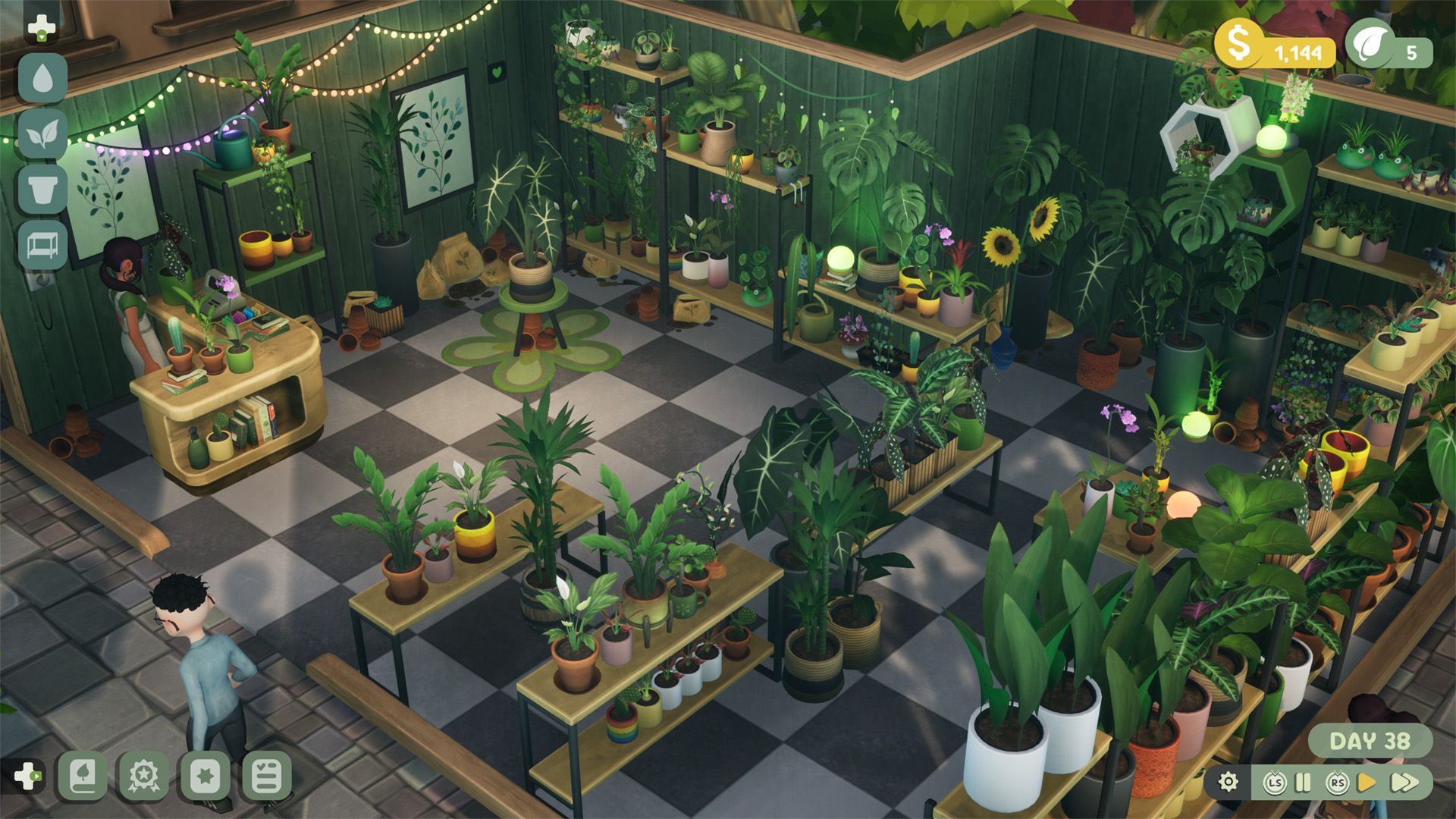 Leafy Corner Rilis di Xbox Hari Ini — Shop Management Game yang Dikembangkan dari Koleksi Houseplant Developer Sendiri
