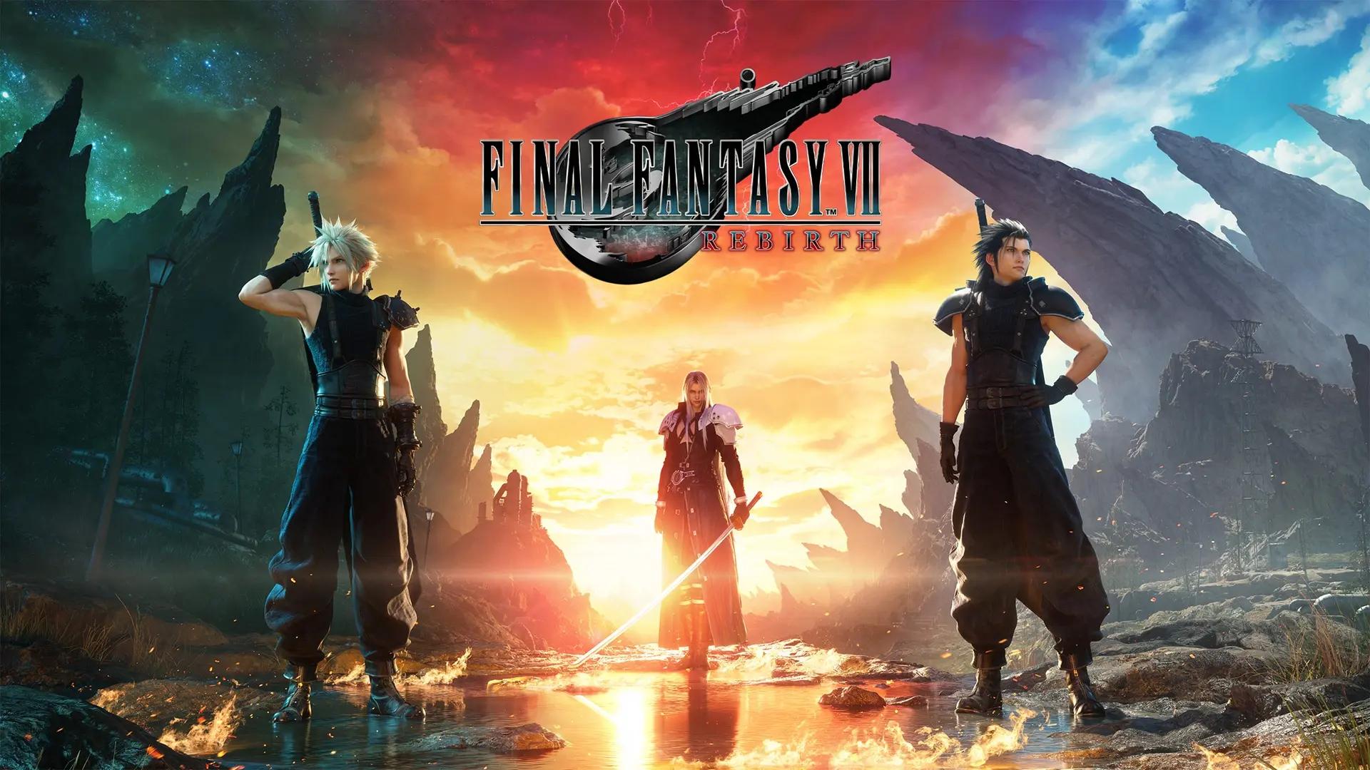 Final Fantasy VII Rebirth Nintendo Switch 2 dan Xbox Series X|S launch cover