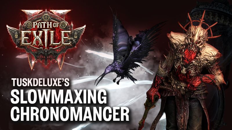 Path of Exile 2 Build Showcase: Chronomancer Slowmaxing Pakai Auspex Grueling Madness Aura 100% Slow