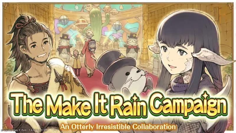Final Fantasy XIV Make It Rain Campaign Balik 29 Mei — Bonus 50% MGP dan Hadiah Otter-Themed