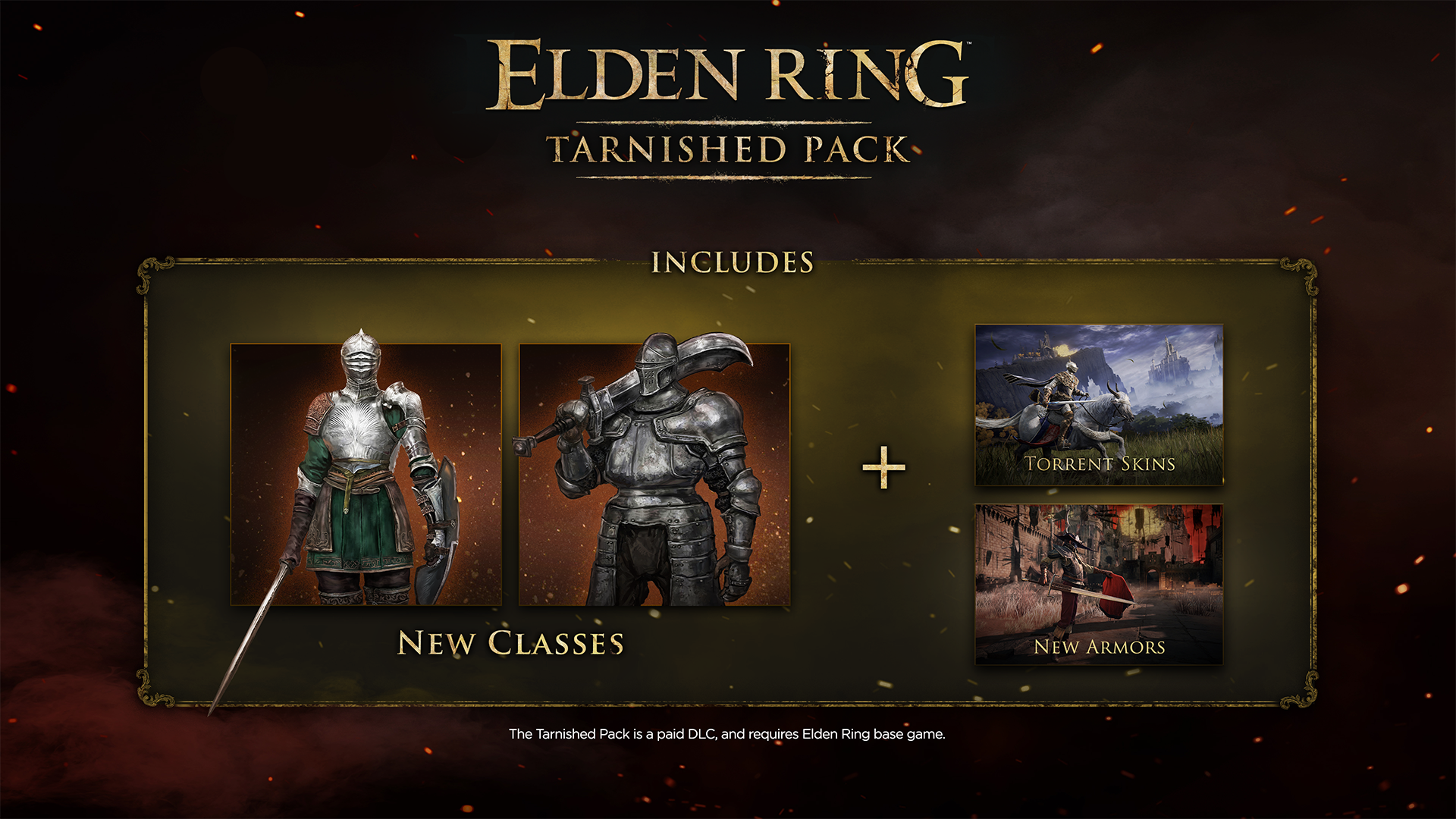 Elden Ring Tarnished Pack DLC Available Sekarang — 2 Starting Class Baru, Armor, dan Torrent Customization Buat Base Game & Shadow of the Erdtree