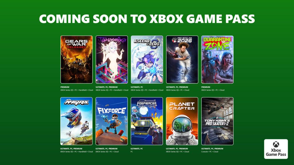 Xbox Game Pass Juli 2026 Wave 1: Palworld 1.0, Tony Hawk's Pro Skater 1+2, The Planet Crafter, dan 8 Game Lainnya