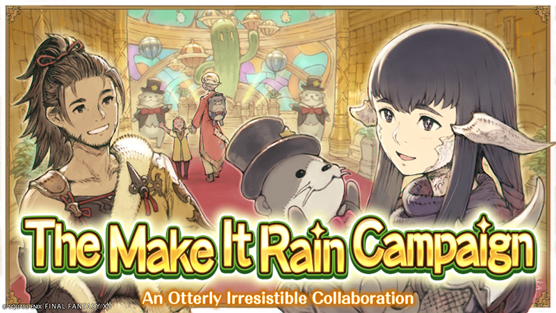 Final Fantasy XIV Make It Rain Campaign Balik 29 Mei — Bonus 50% MGP dan Hadiah Otter-Themed