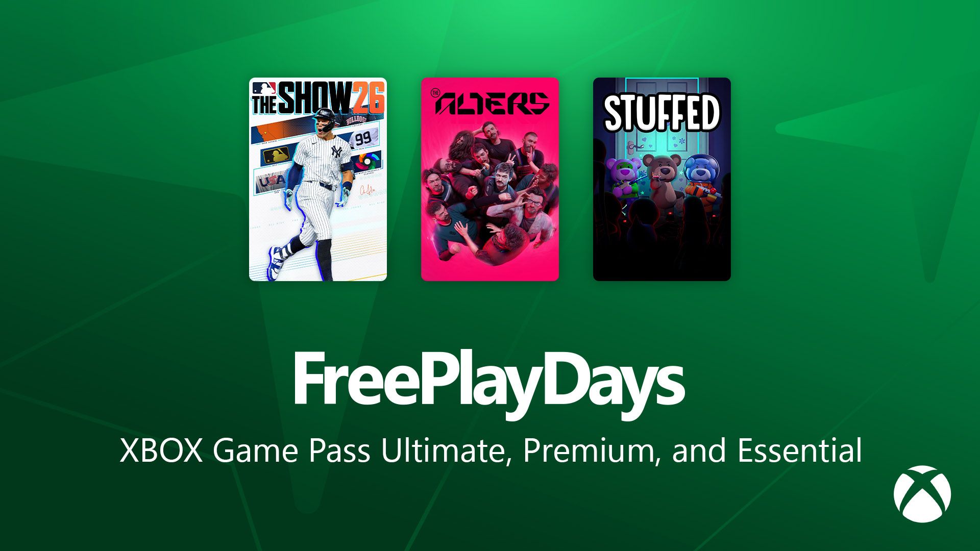 Xbox Free Play Days Akhir Pekan Ini: MLB The Show 26, The Alters, dan Stuffed Gratis 9-12 Juli