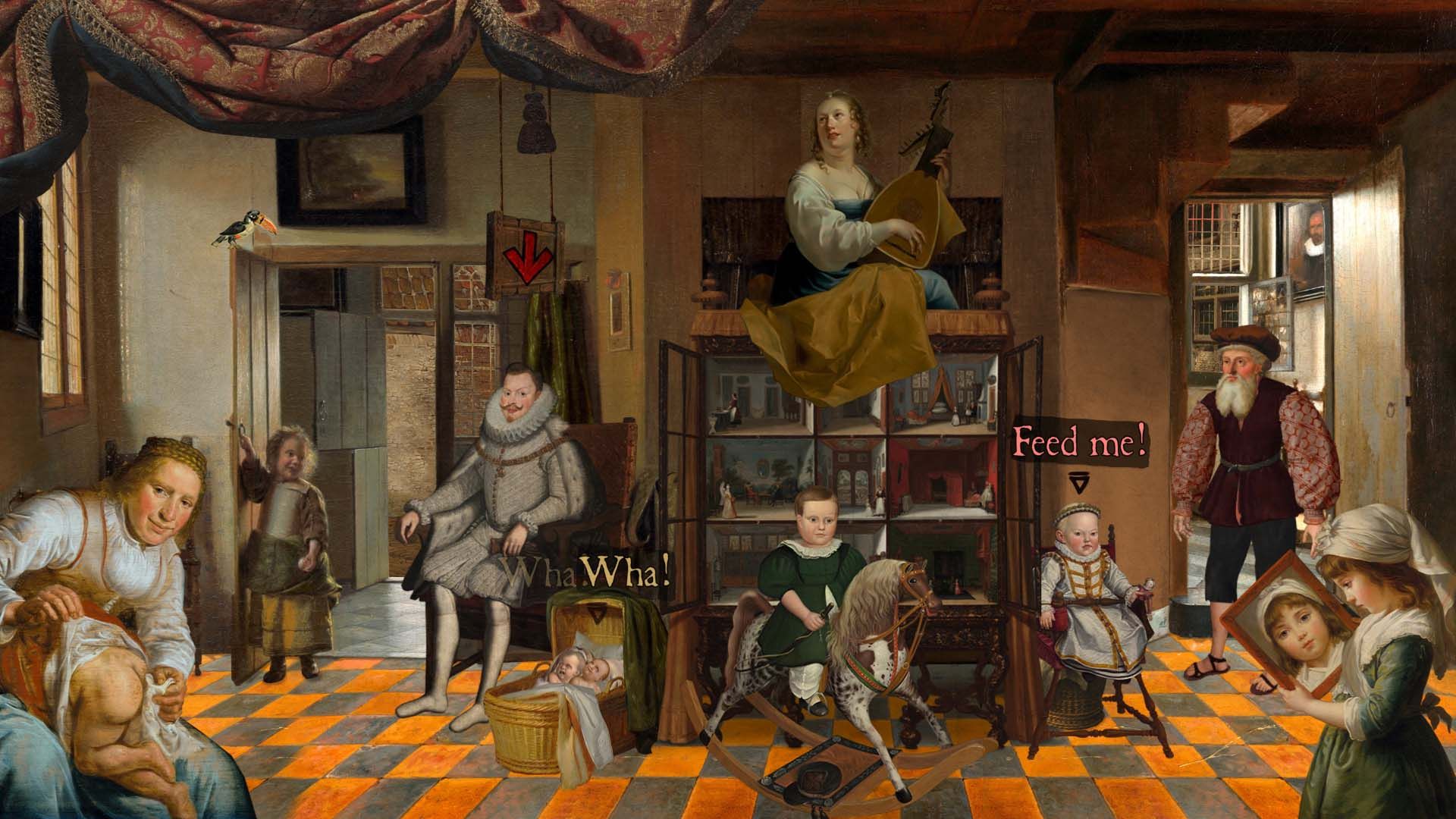 Joe Richardson Jelasin Kenapa Ada Ember Kotoran Sapi Pink di The Immortal John Triptych — Design Process yang Dimulai dari Masalah Pintu Terlalu Banyak