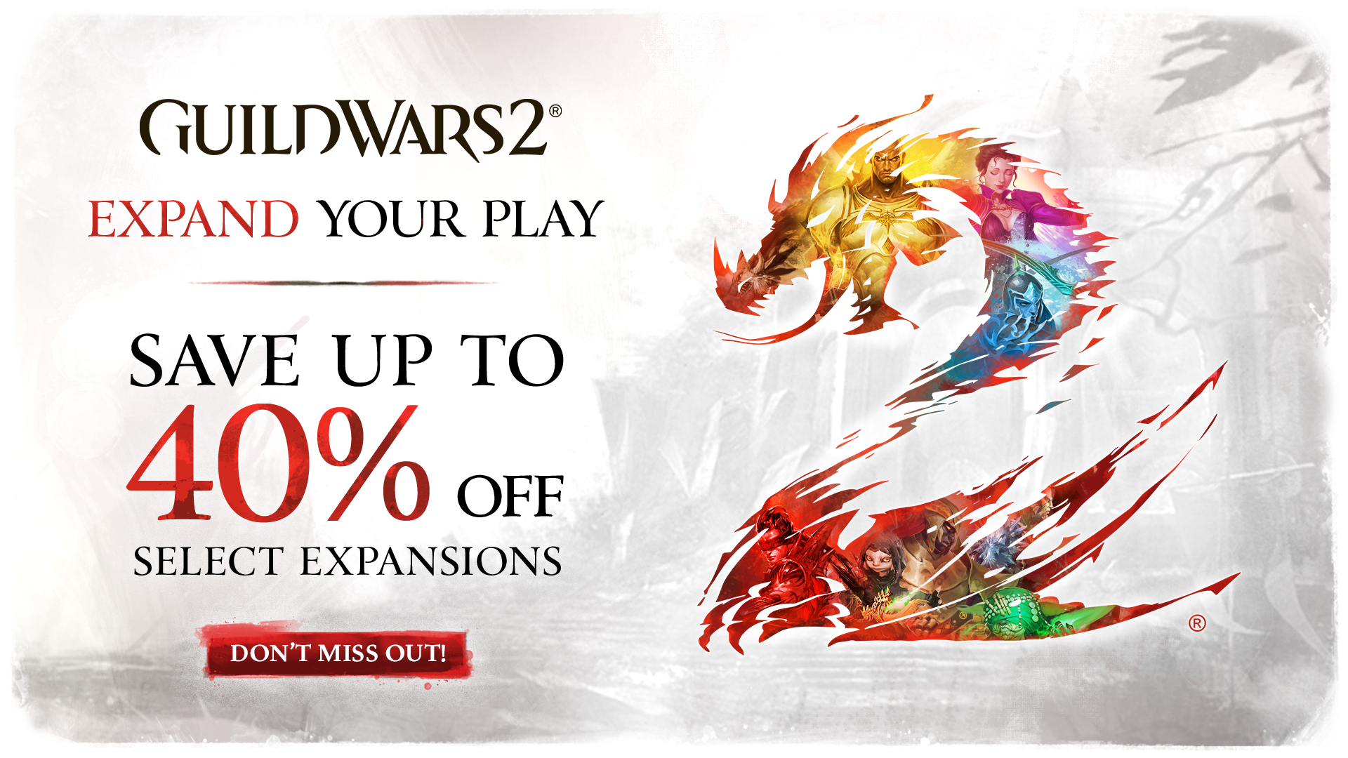 Guild Wars 2 Anniversary ke-14: Diskon Expansions sampai 40%, Freebies Gem Store, dan Piñata Gathering Tools Baru