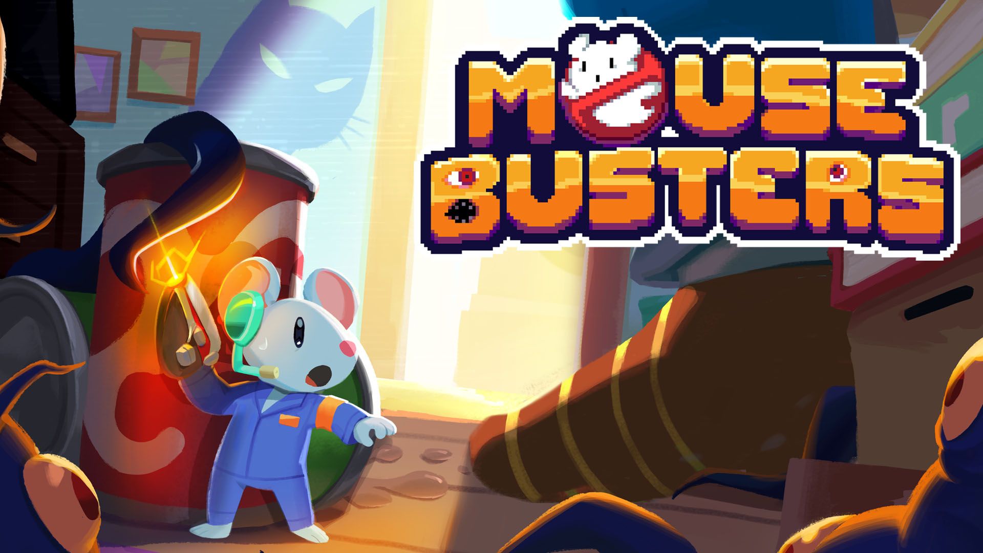 Mousebusters Rilis di Xbox Hari Ini — Cerita di Balik Game Tikus Pengusir Hantu yang Terinspirasi Kehidupan Apartemen