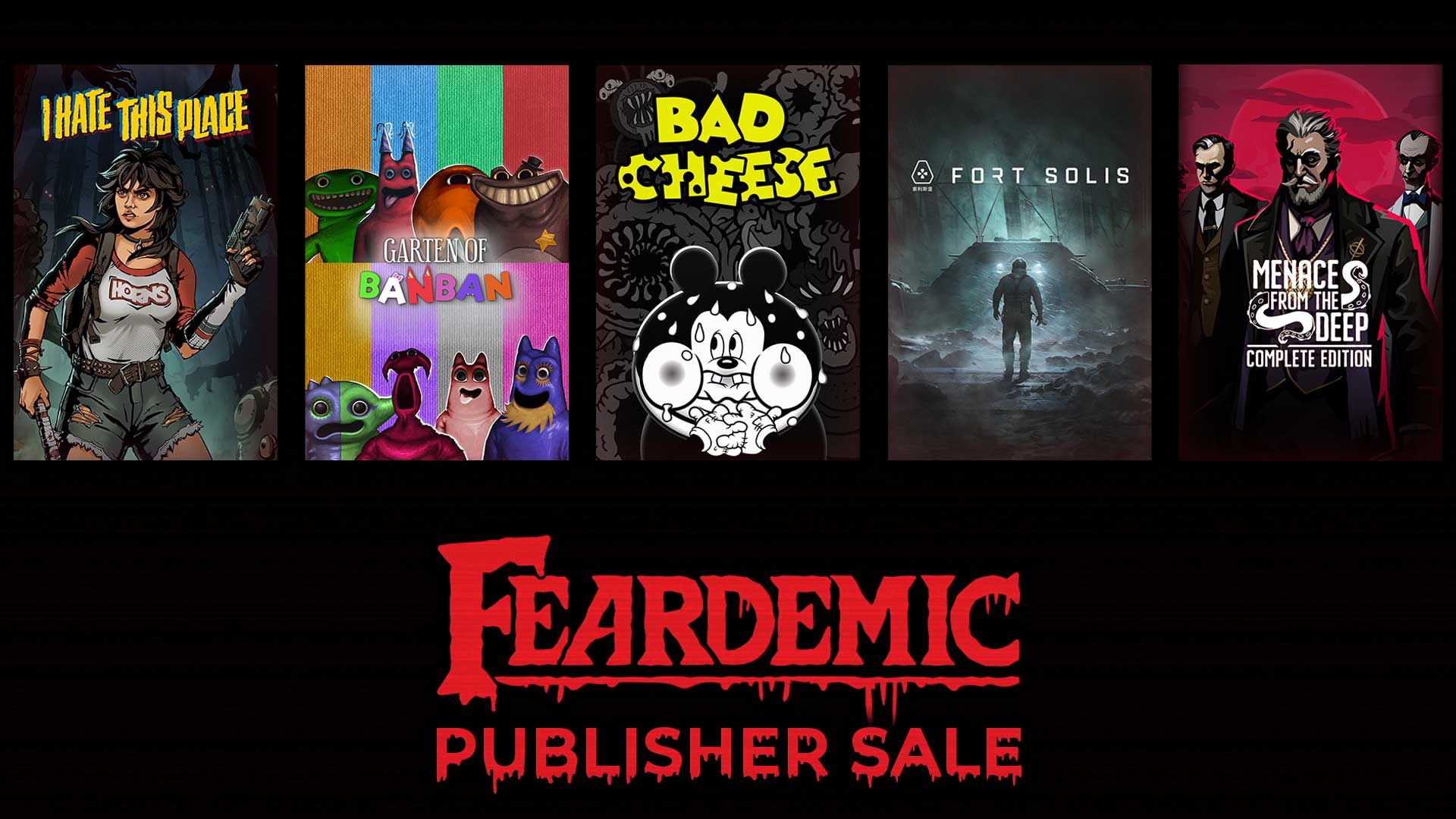 Feardemic Publisher Sale di Xbox Store Kasih Diskon Sampai 90% — 35 Game Horror Termasuk Bad Cheese dan Garten of Banban