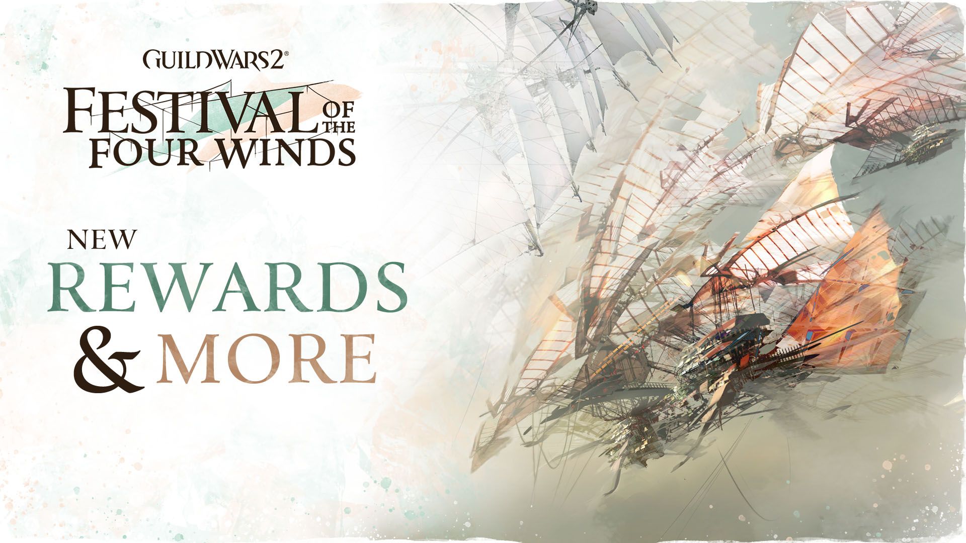Guild Wars 2 Festival of the Four Winds Live Sekarang — Cloud Pteruges Leg Armor, Spellwork Weapons, dan Diskon 20% Zephyrite Items sampai 1 September
