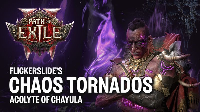Path of Exile 2 Build Showcase: Chaos Tornados Monk FlickerSlide Pakai Uniques Mix