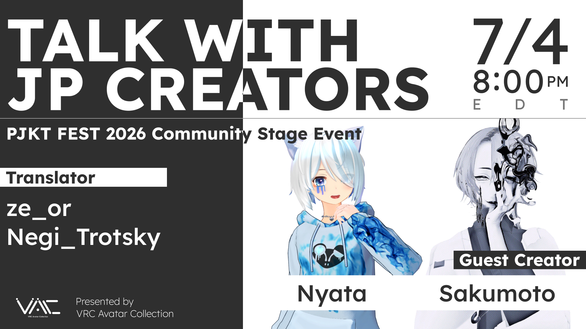 Meet the Avatar Creator - PJKT FEST 2026