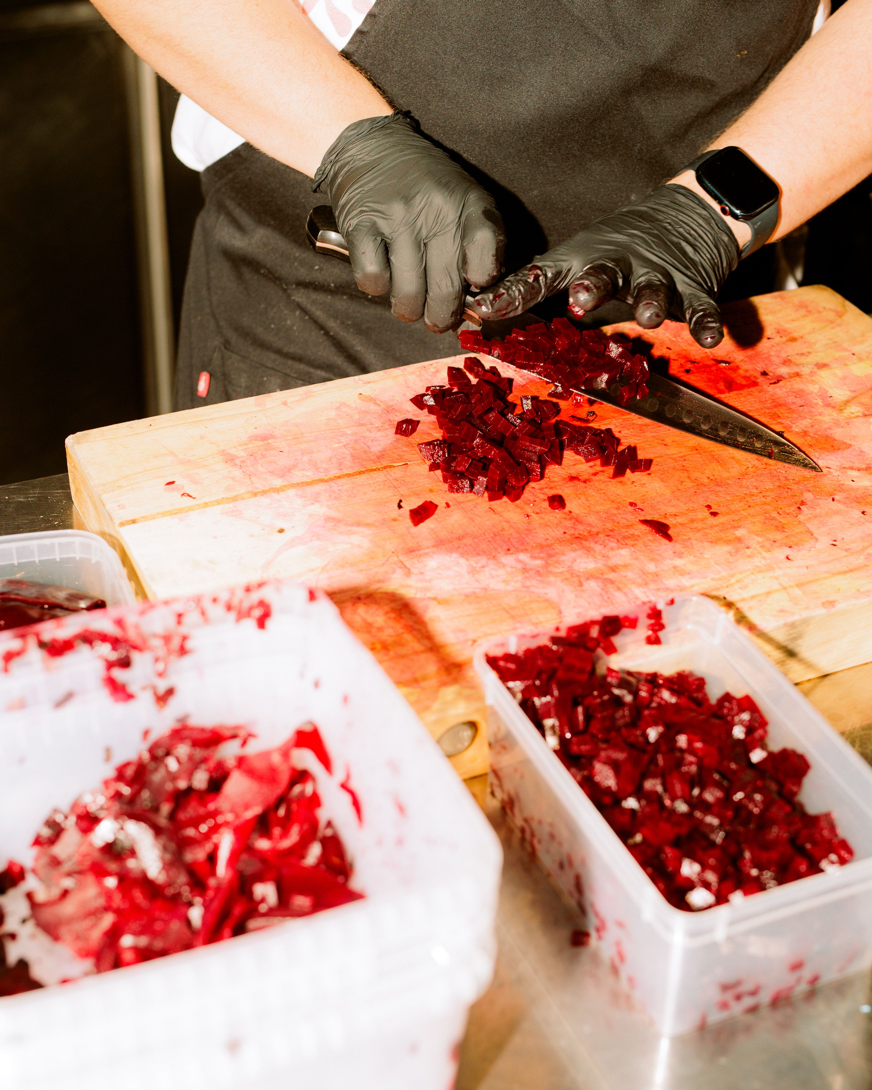 Bilder av mennesker i bukta