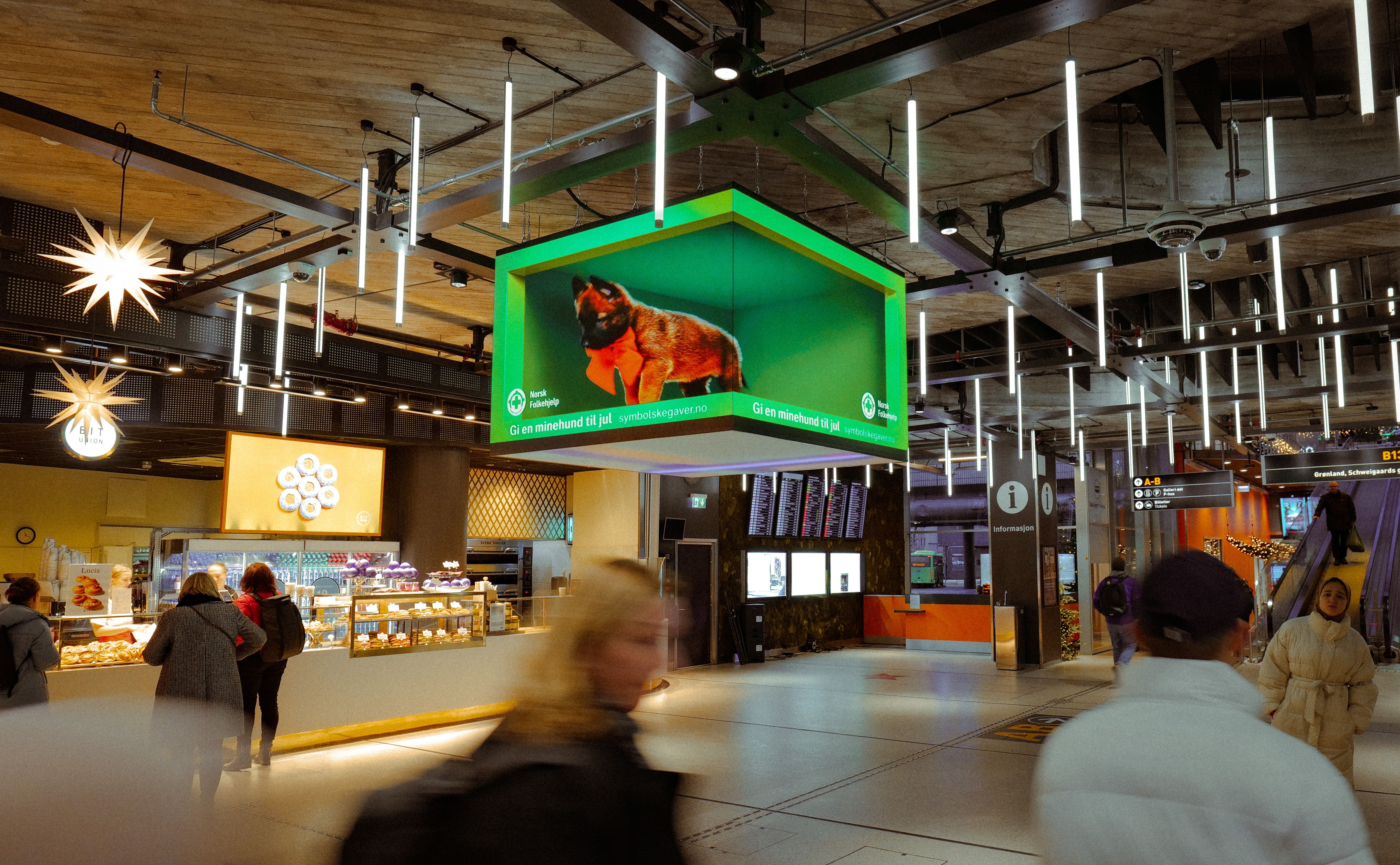 Kuben på Bussterminalen