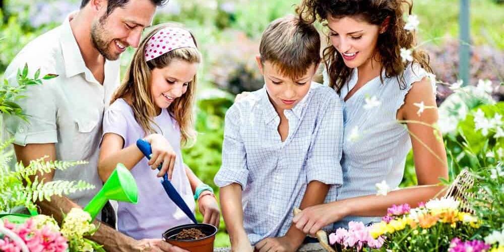 Family gardening tips
