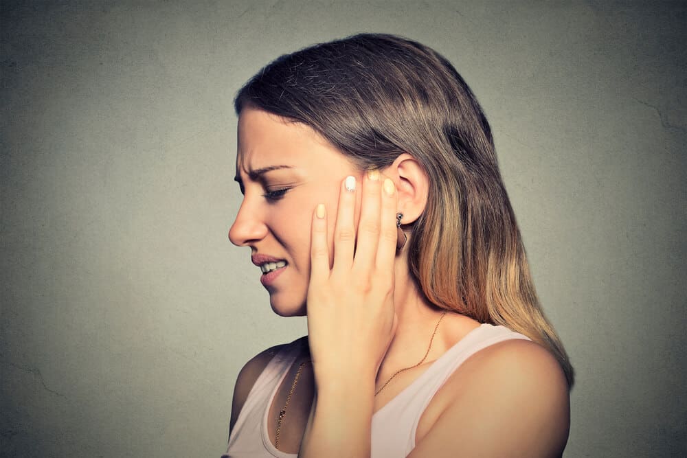 Woman in pain