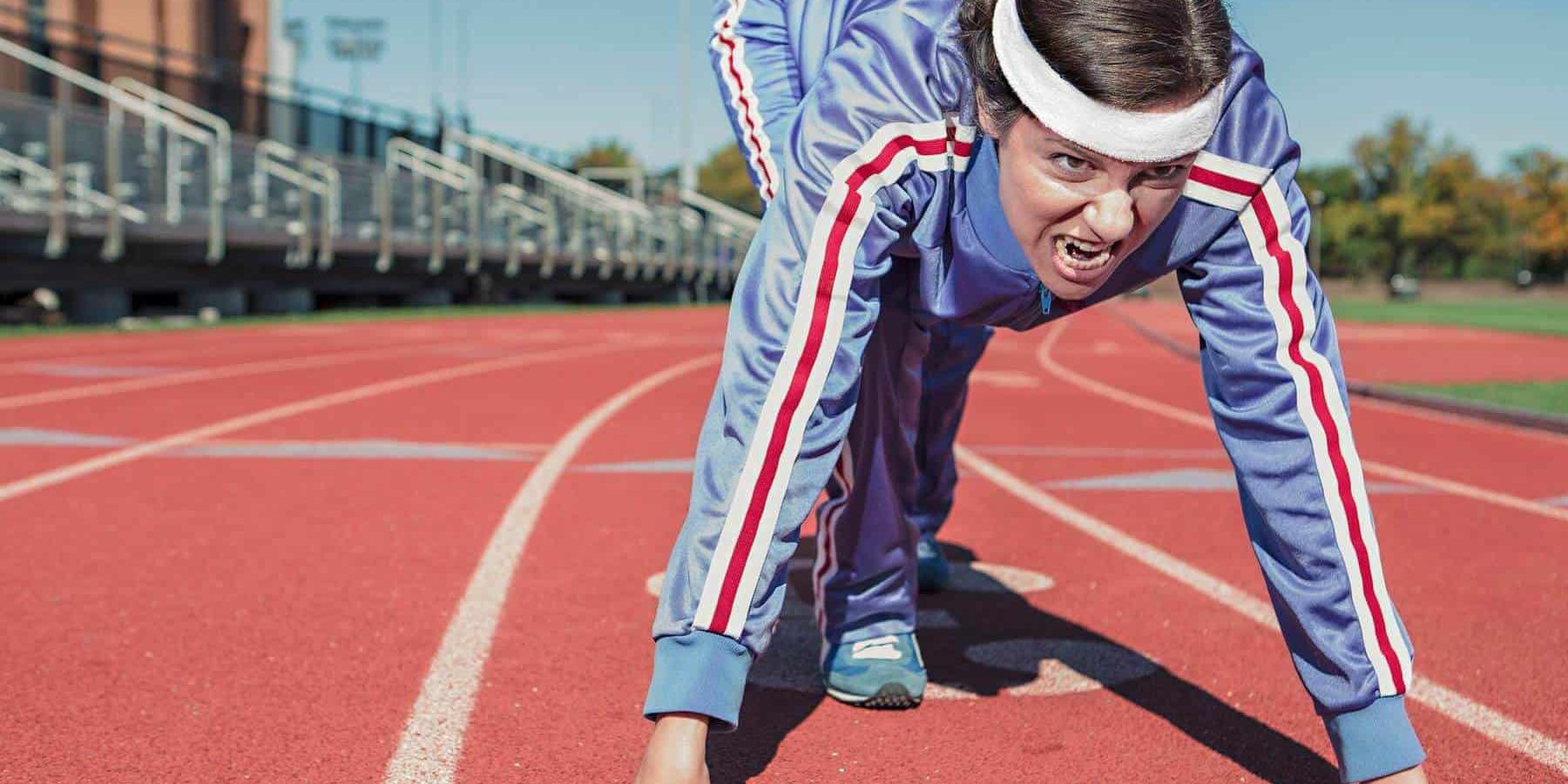 Running track to get fighting fit