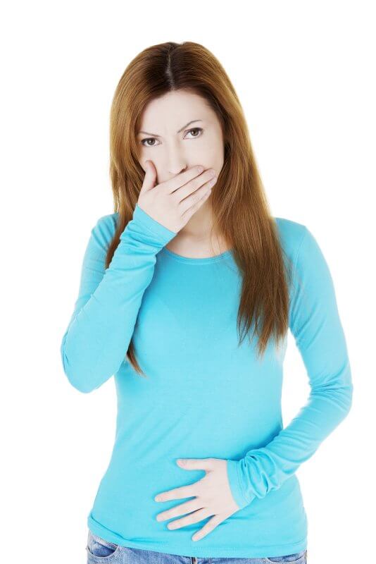 Nausea, upset stomach or indigestion