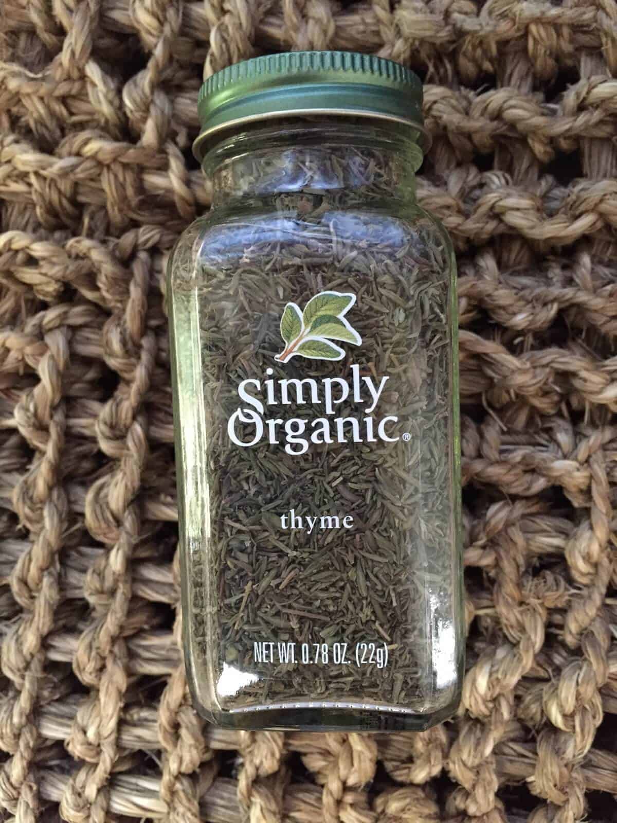 Simply Organic Thyme from Thrive Market