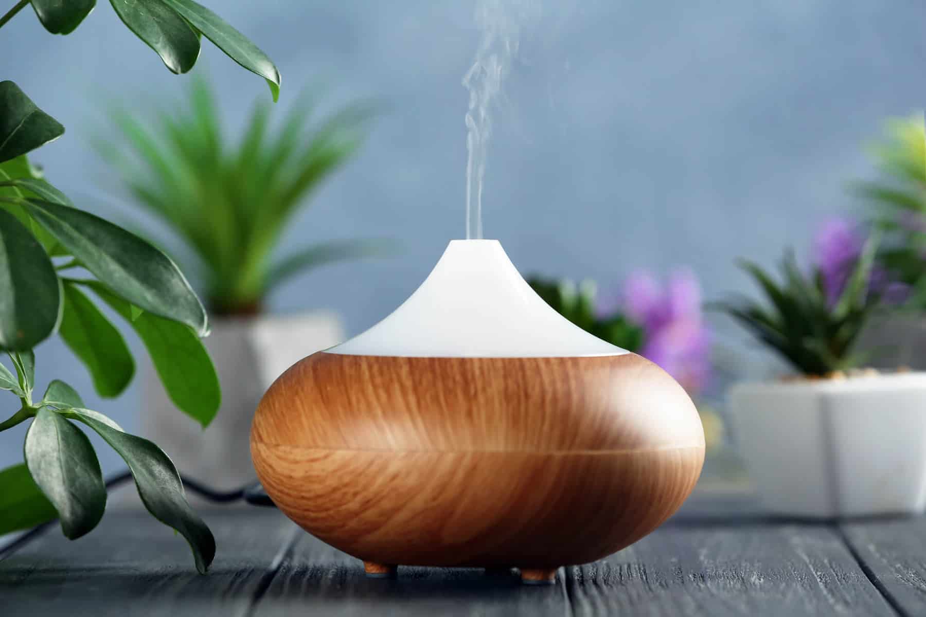Essential oil humidifier diffuser