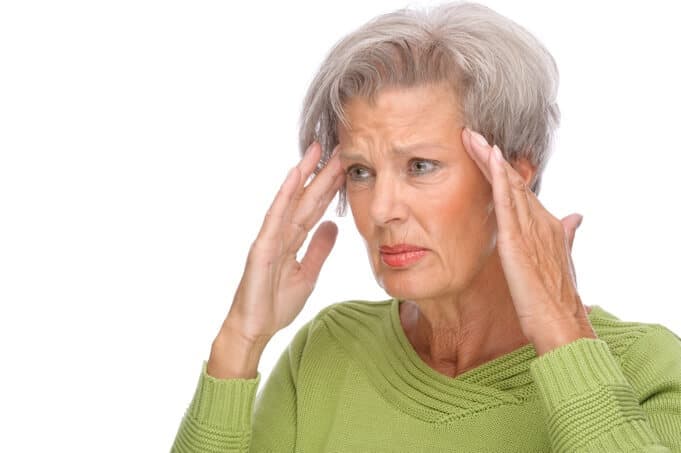Senior Fighting Dementia