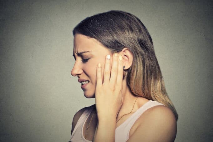 Woman in pain