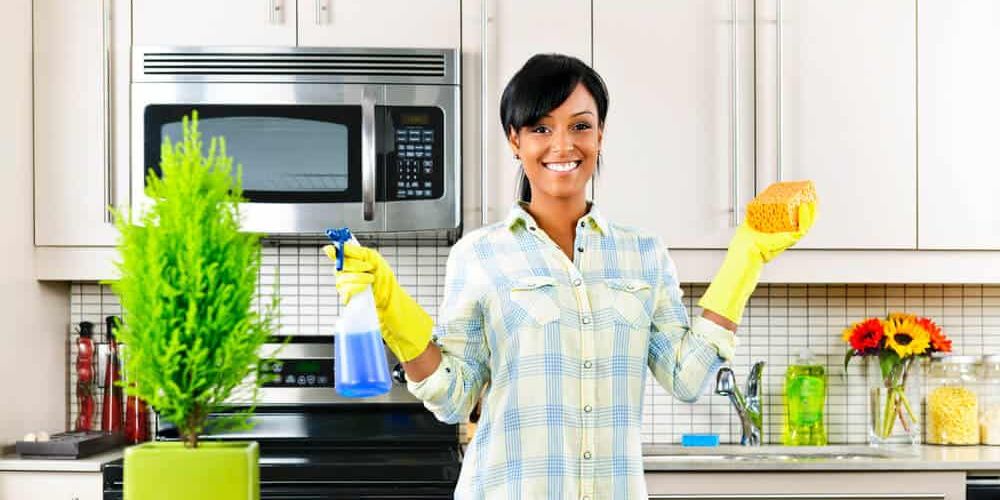 Cleaning with essential oils