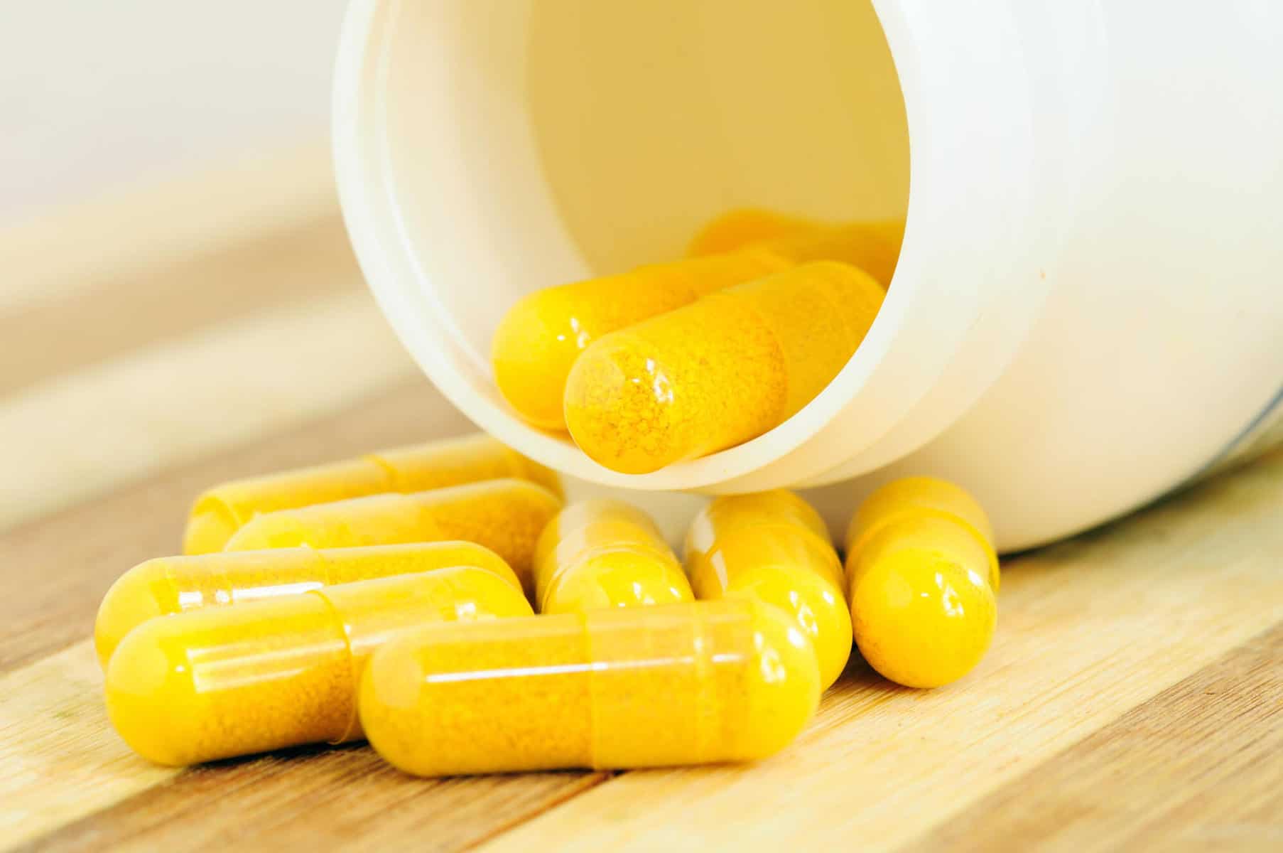 Curcumin capsules