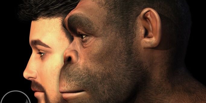 Modern man vs. Caveman