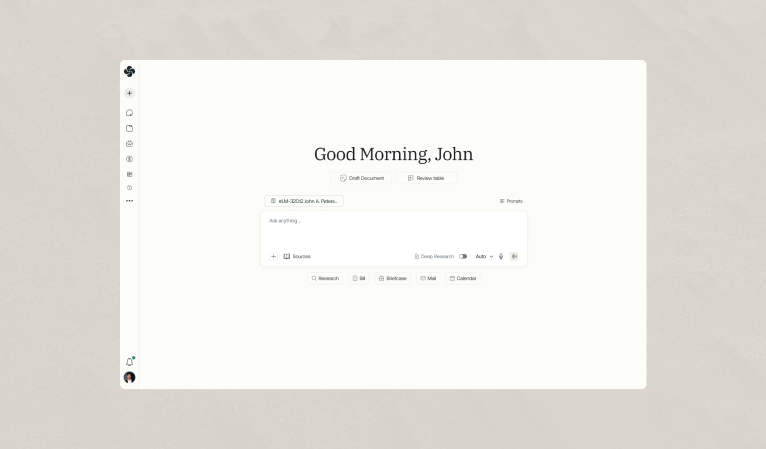 Ask Sque dashboard interface