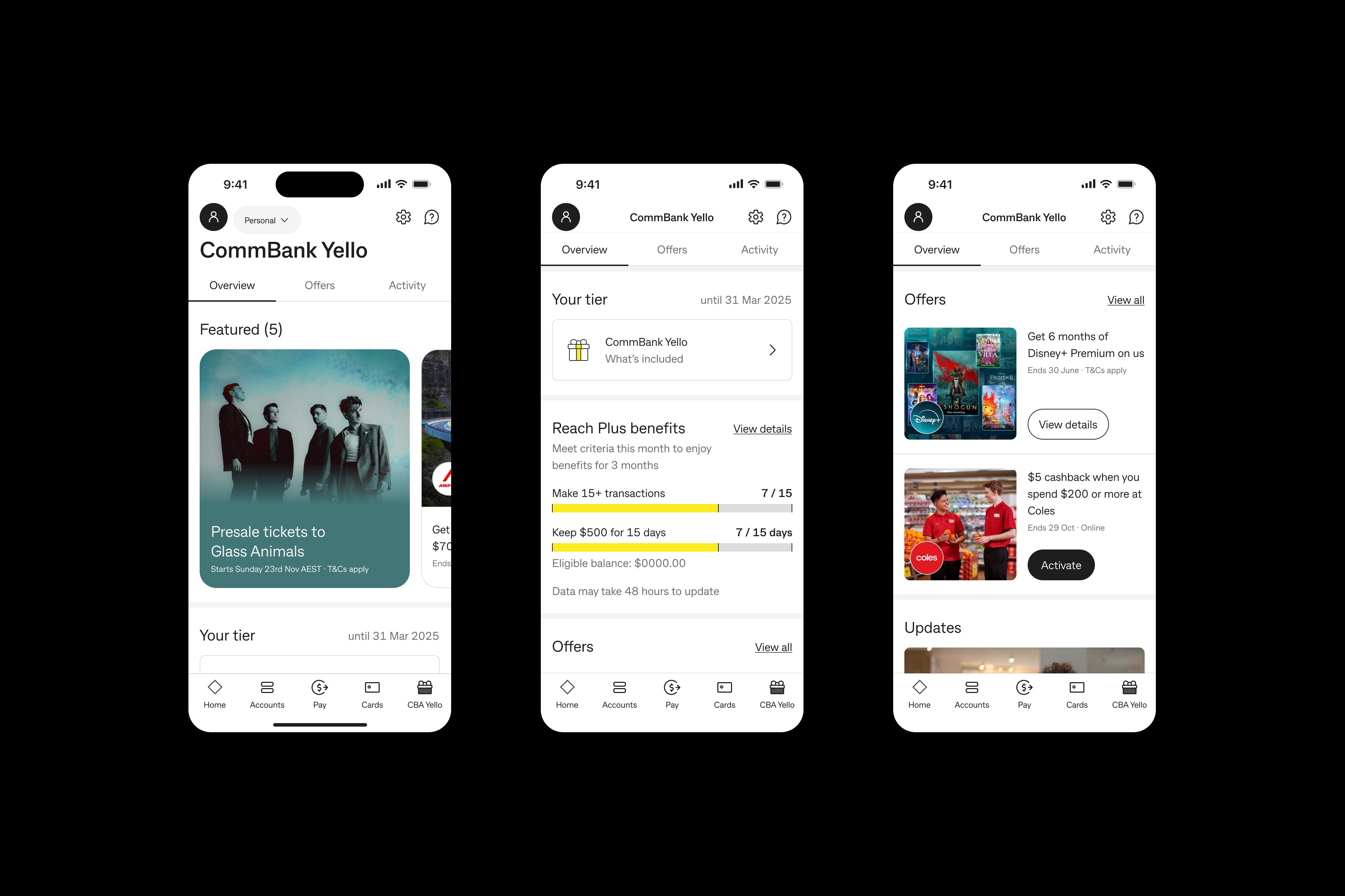 CommBank Yello mobile