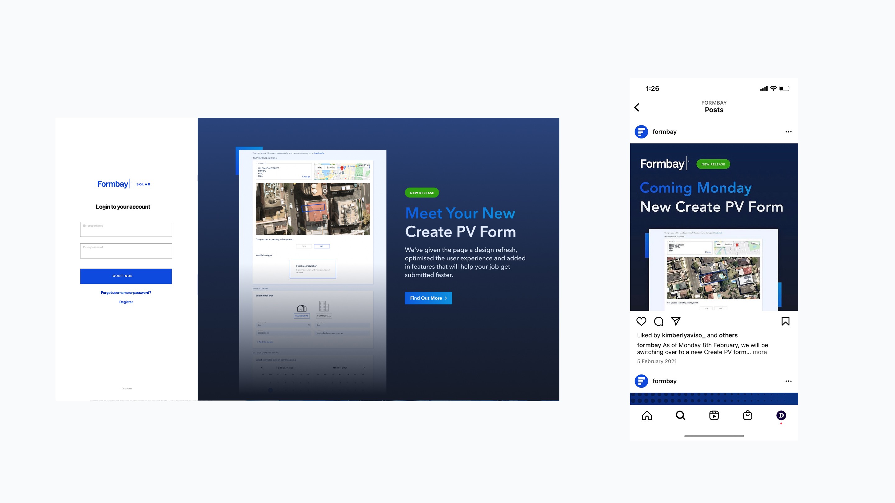 Forbbay webpage concept