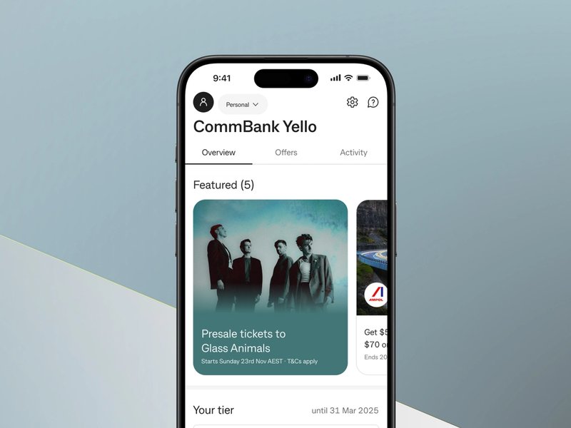 CommBank Yello project showcase