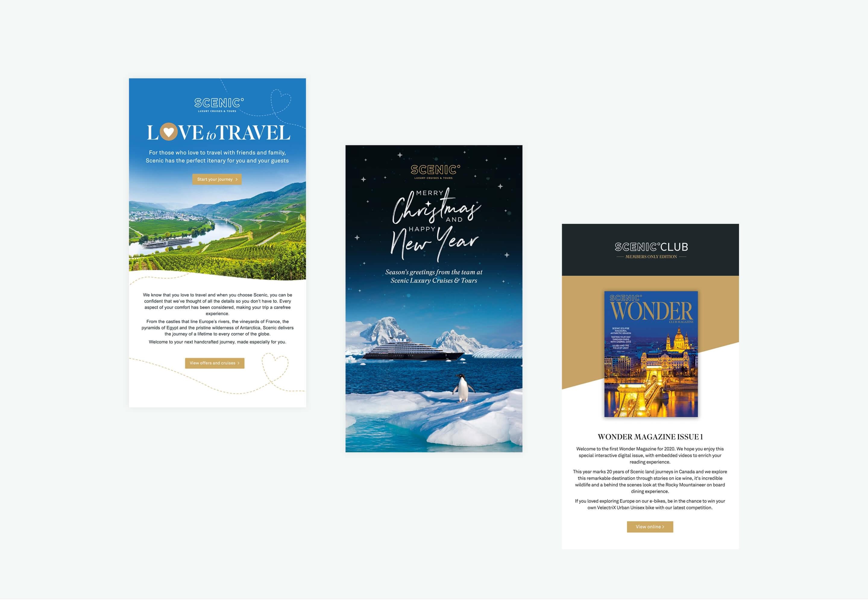 Email designs