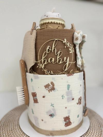 Little Forest Diaper Cake