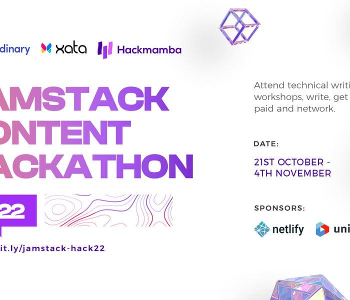 Announcing the Jamstack Content Hackathon - 2022