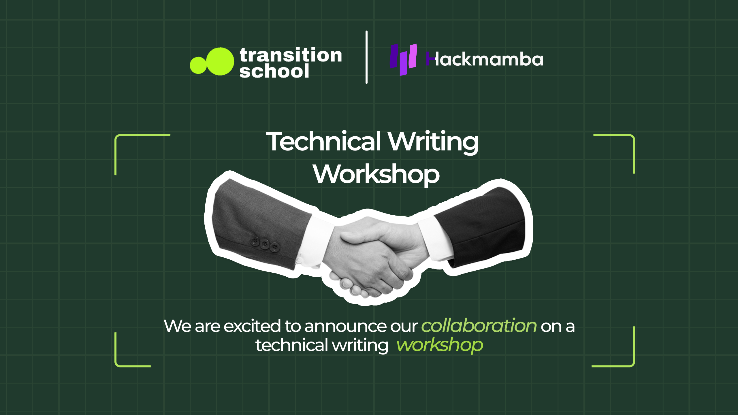 Technical Writing Workshop for Beginners