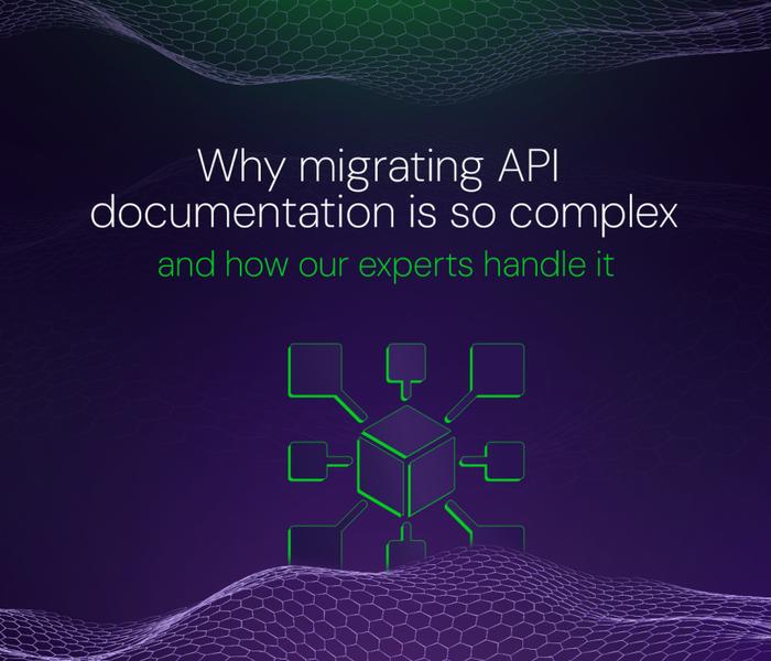 Banner image of the blog post Why migrating API documentation is so complex, and how our experts handle it