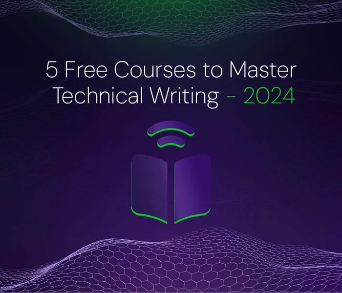 Banner image of the blog post 5 Free Courses to Master Technical Writing - 2024
