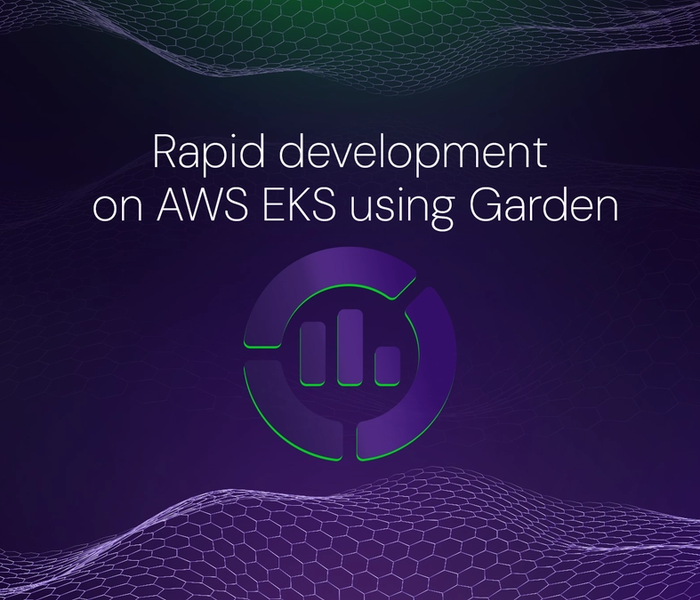 Banner image of the blog post Rapid development on AWS EKS using Garden