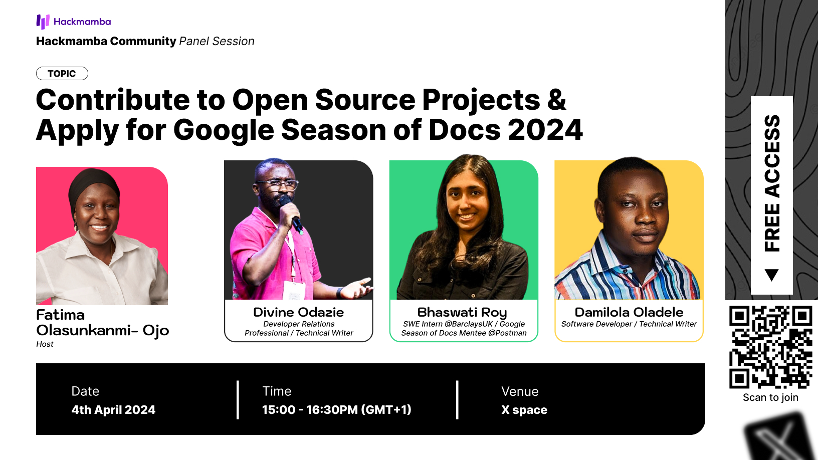 Contribution to Open Source Projects & Apply for Google Season of Docs 2024