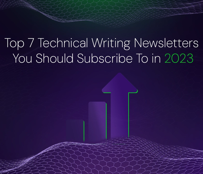 Banner image of the blog post Top 7 Technical Writing Newsletters You Should Subscribe To in 2023