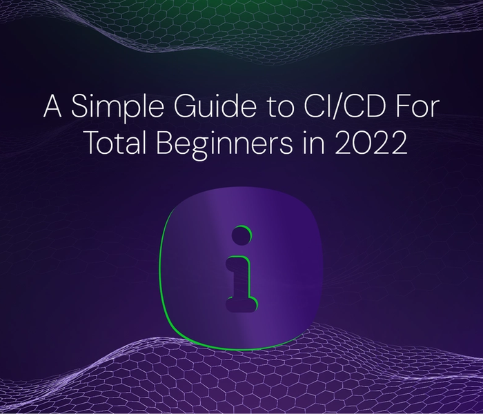 Banner image of the blog post A Simple Guide to CI/CD For Total Beginners in 2022