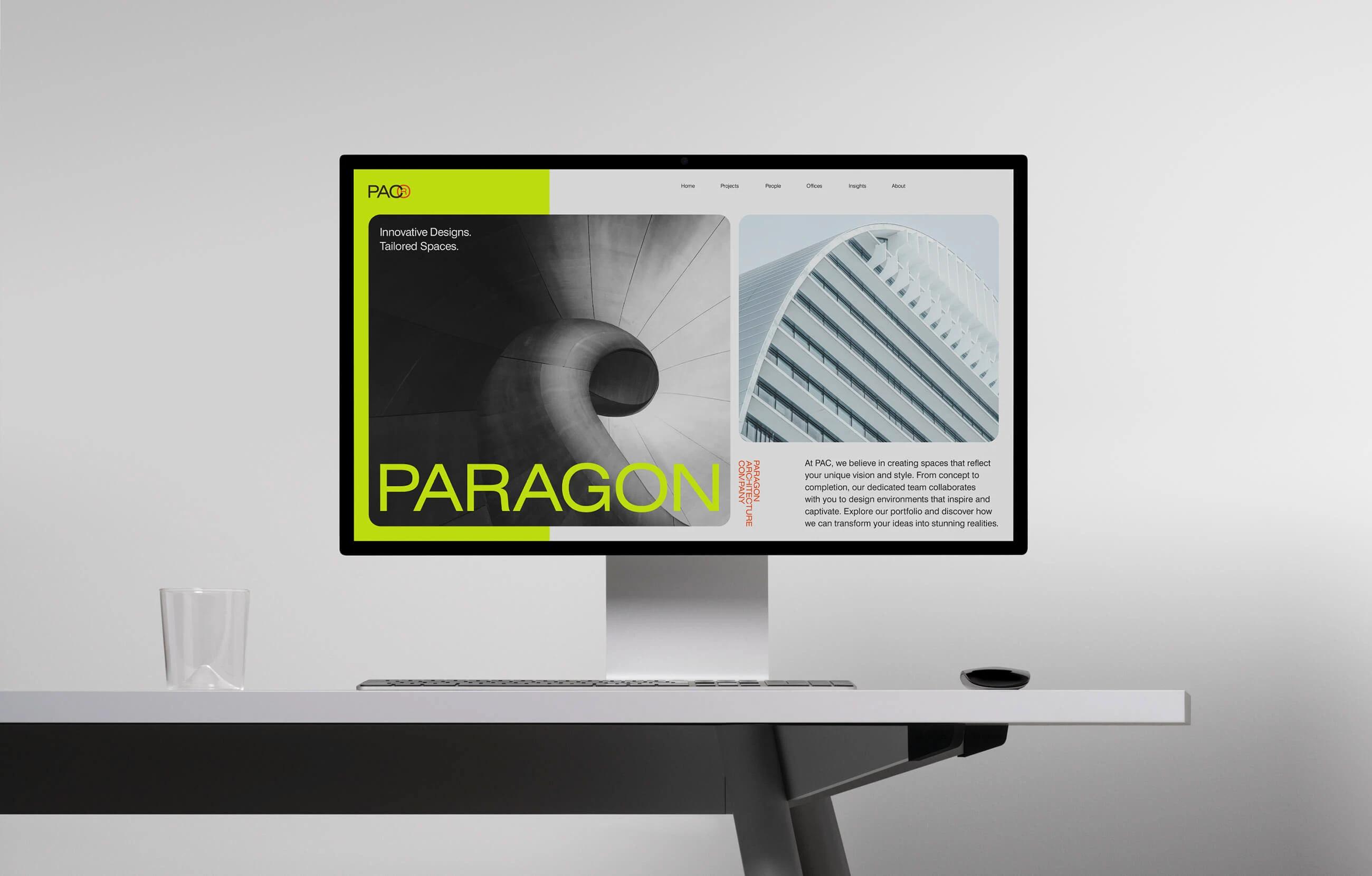 Paragon Architecture | Brand Identity — Numinous Agency®, image 6