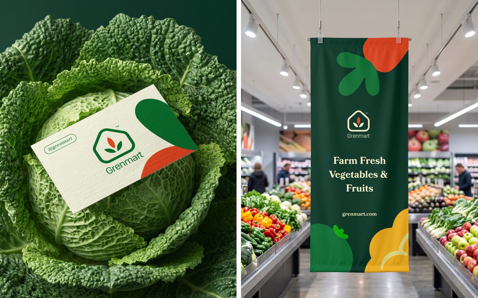 Organic Food & Grocery Brand Identity — Tamim Islam, image 17